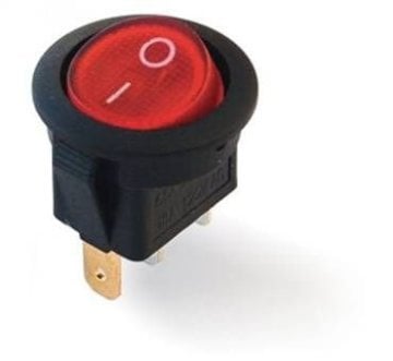 Yuvarlak Işıklı Anahtar On-Off 3P IC-131