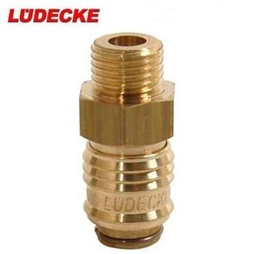 LÜDECKE ESM 14 A Mini Stoper Gövde (1/4” Erkek)