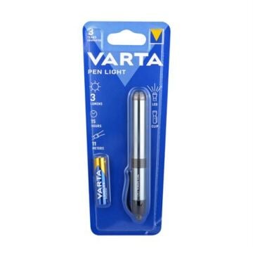 Varta 16611 Led Pen Light 1x AAA İnce Kalem Pilli Kalem Tipi Fener