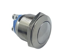 D61 Buton Metal Bombe Ø19mm IC-181