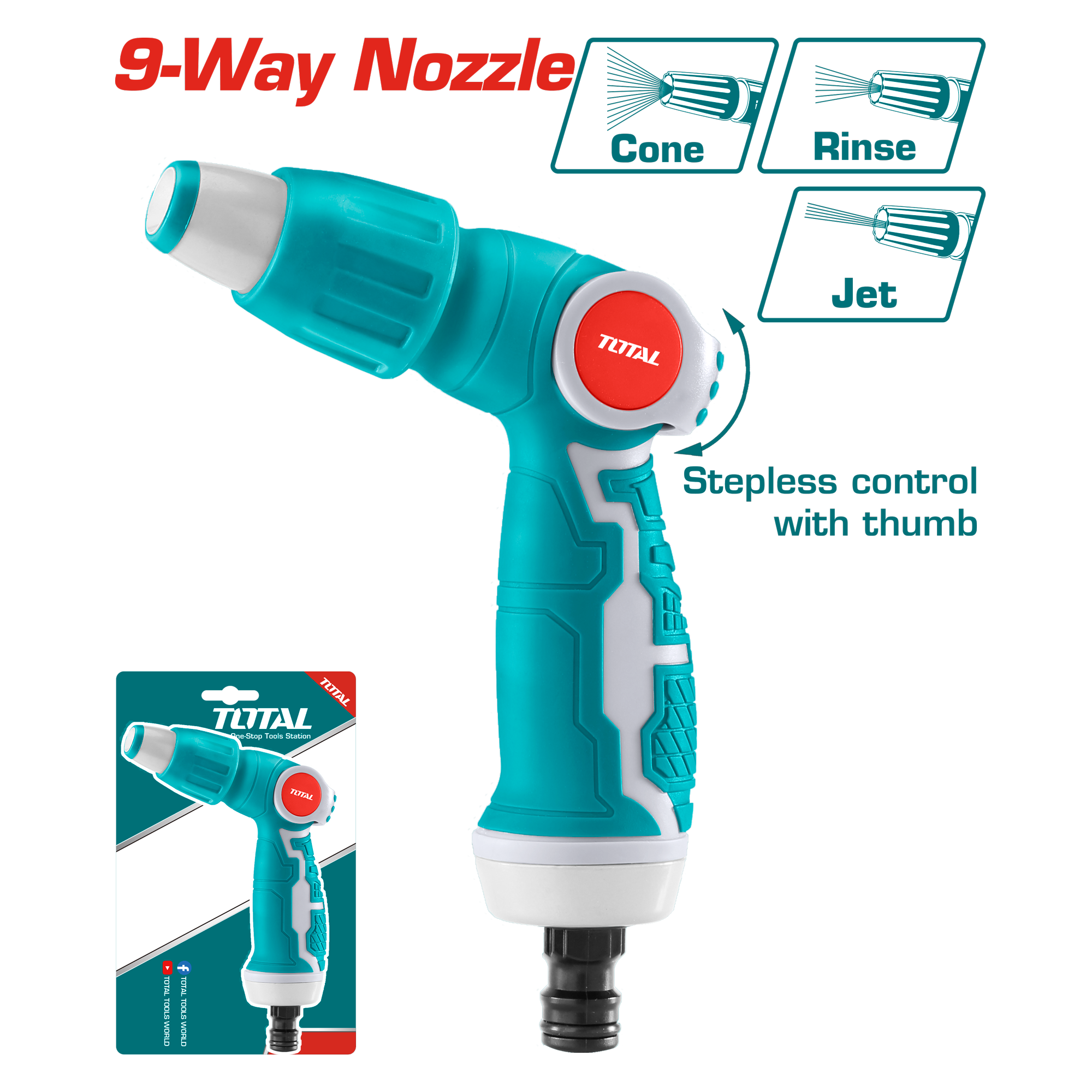 TOTAL AYARLI SULAMA TABANCASI   THWSG6031   12ADET