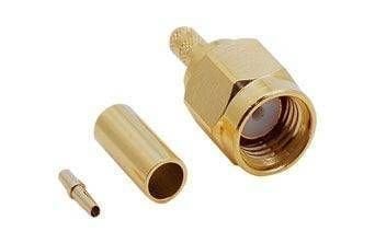 SMA ERKEK SIKMALI RP GOLD KONNEKTÖR - RG174 - RG316