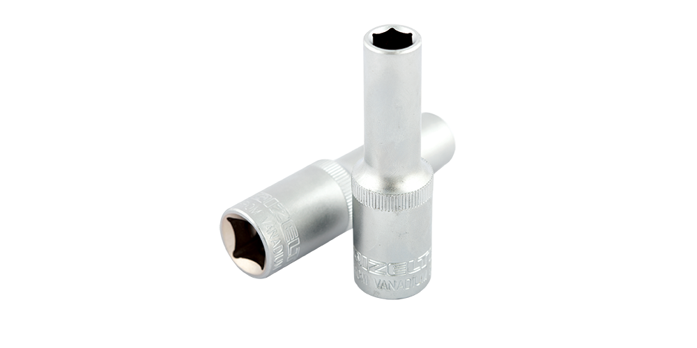 İzeltaş 1108 06 0017 1/2'' Altı Köşe Derin Lokma Anahtar 17 mm