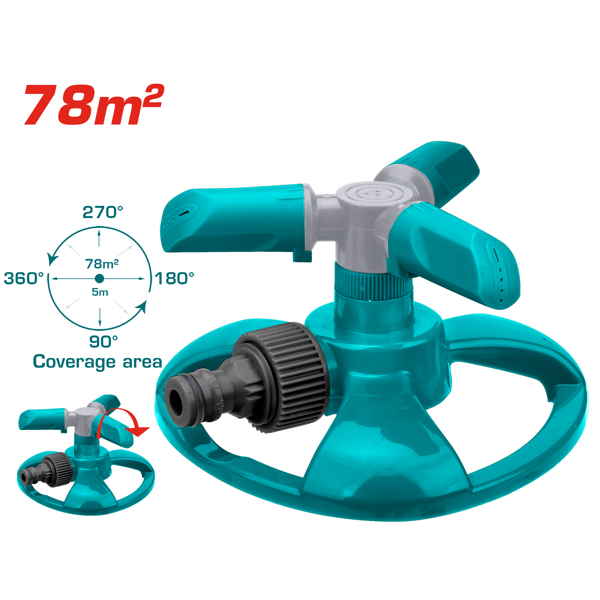 TOTAL 3 KOLLU SULAMA FISKİYESİ  THPS23602  6ADET