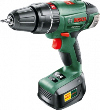 Bosch PSB 18 LI-2 Lityum İyon akülü iki vitesli darbeli delme/vidalama makinesi
