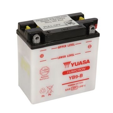 Yuasa YB9-B 12V 9Ah Yumicron Tip Motosiklet Aküsü