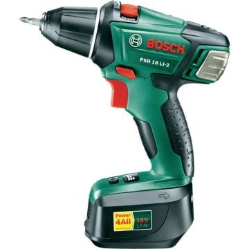 Bosch PSR 18 LI-2 Vidalama Makinası Nano Tek Akülü