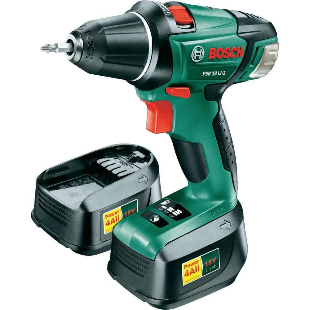 Bosch PSR 18 LI-2 Vidalama Makinası Nano Tek Akülü