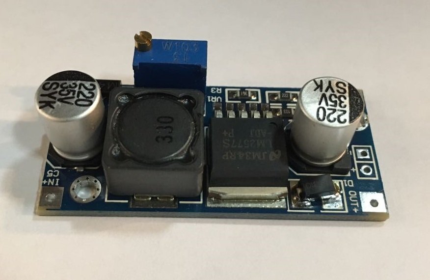 Arduino DC-DC Ayarlanabilir Voltaj Yükseltici-Düşürücü Regülatör Kartı - LM2577