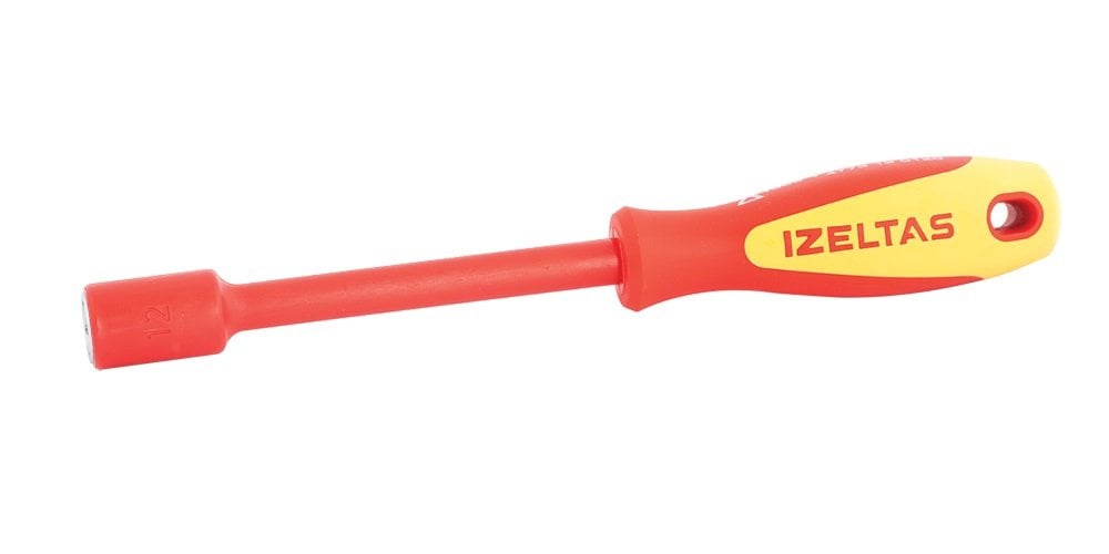 İzeltaş 4773 19 0040 1000V Süngüsü İzoleli Lokma Uçlu Tornavida 4 mm
