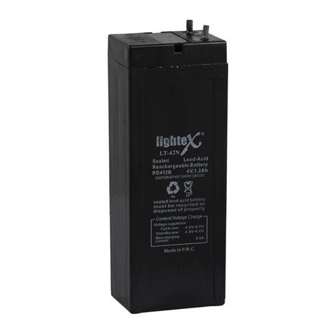Lightex LT-42 4V 1.2AH Bakımsız Işıldak Aküsü
