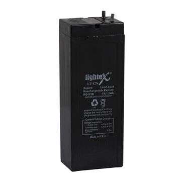 Lightex LT-42 4V 1.2AH Bakımsız Işıldak Aküsü
