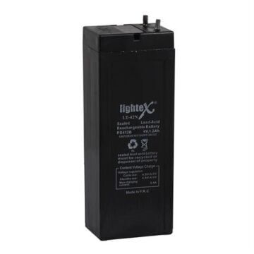 Lightex LT-42 4V 1.2AH Bakımsız Işıldak Aküsü