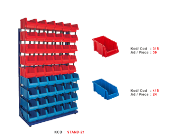 STAND-21 Tek yönlü Avadanlık standı