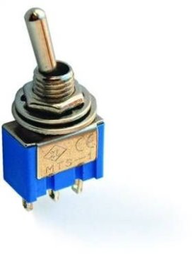 Toggle Switch On-(On) 3P (MTS-112) Yaylı