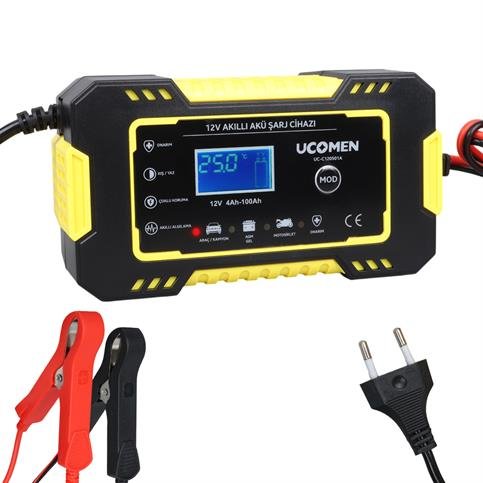 Ucomen UC-C120501 12V 6Ah Akü Şarj Cihazı