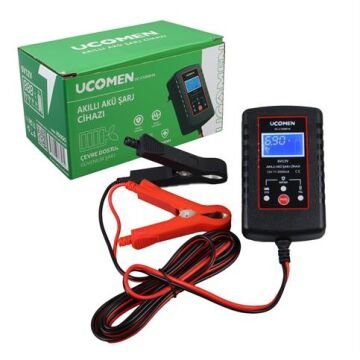 Ucomen UC-C120201A 6V / 12V 2Ah Akü Şarj Cihazı