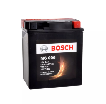 Bosch M6 YTX7L-4 YTX7L-BS 12V 6 Ah Motosiklet Aküsü