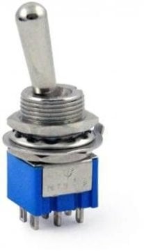 Toggle Switch On-Off-On 6P