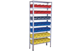 TR-250 35 Avadanlıklı Galvaniz Raf