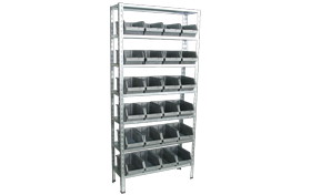 TR-300 24 Avadanlıklı Galvaniz Raf