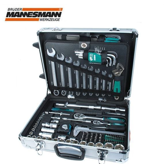 Mannesmann 29077 Alüminyum Takım Çantalı Alet Seti, 159 Parça