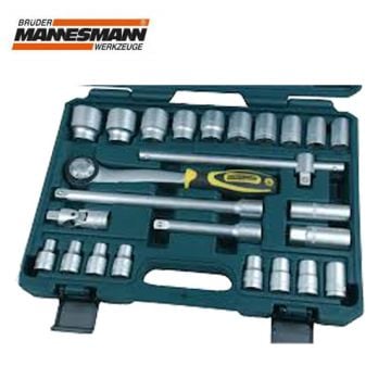 Mannesmann 29080 Lokma Takımı, Cr-V (1/2'', 25 Parça) - 10 YIL Garantili