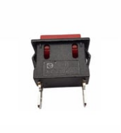 BUTON PLASTİK YAYLI 2P KIRMIZI DİKDÖRTGEN   IC-180K-1