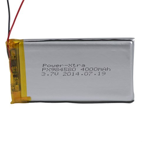 Power-Xtra PX984580 4000 Mah Li-Polymer Pil