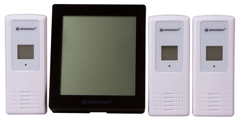 Bresser Temeo Hygro Quadro Weather Station, black