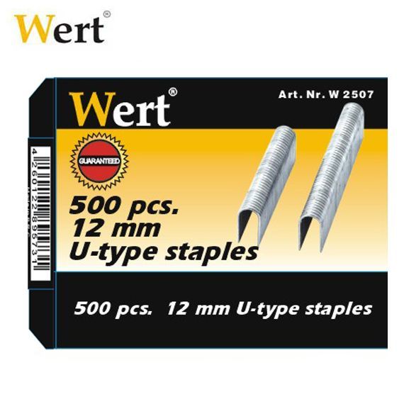 WERT 2507 U-Zımba Teli (12mm)  5 Adet
