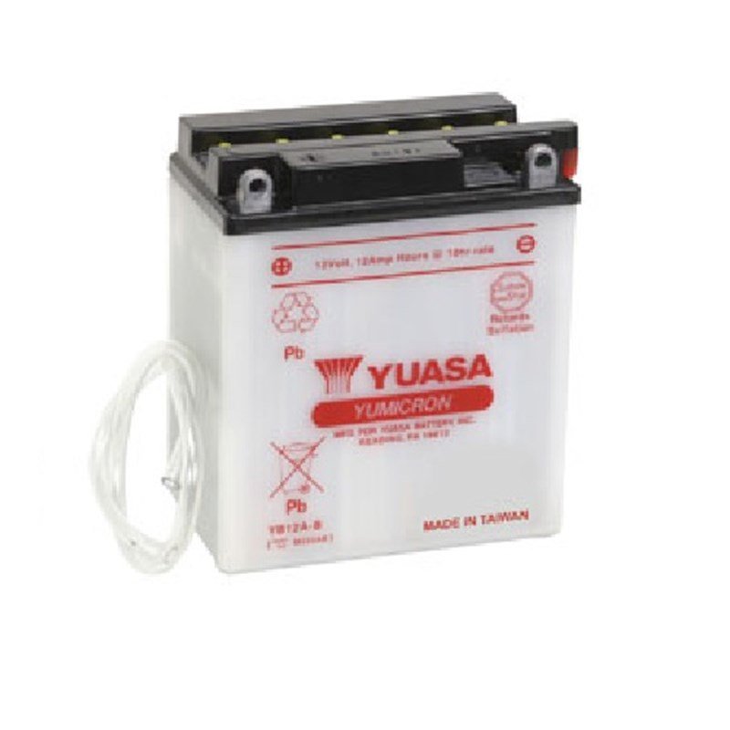 Yuasa YB12A-B 12V 12Ah Yumicron Tip Motosiklet Aküsü