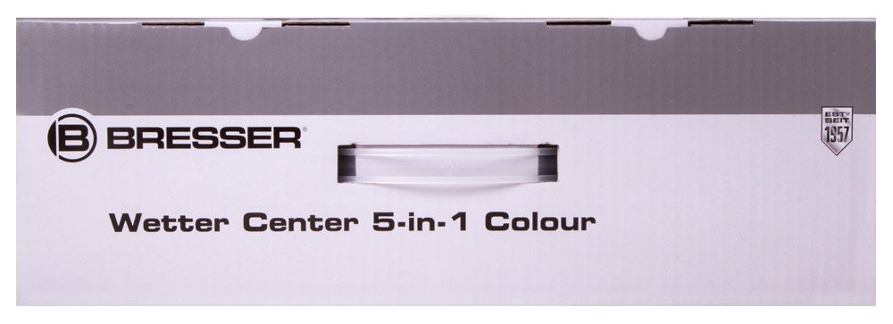 Bresser 5-in-1 Weather Station with Colour Display, black