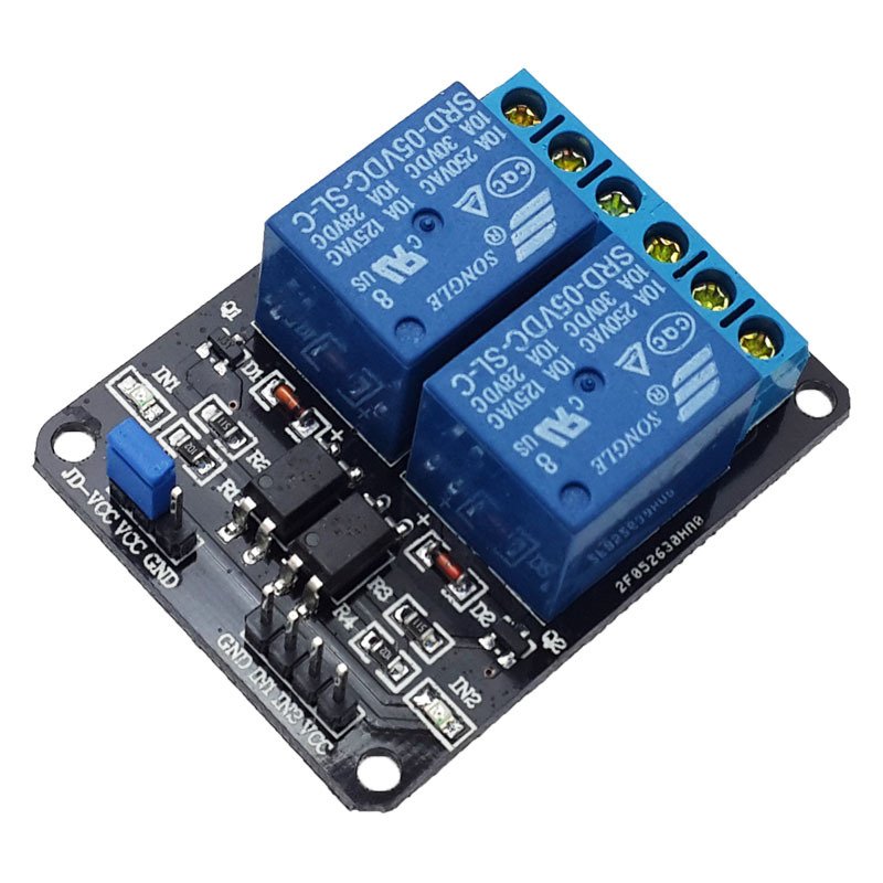 12v - 2 Kanal Röle Modülü