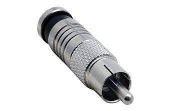 RCA ERKEK RG6 COMPRESSION KONNEKTÖR - NİKEL
