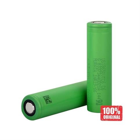 Murata US18650VTC6 - 3.7V 3120 Mah Li-İon Şarjlı Pil - 9.6C - 30A