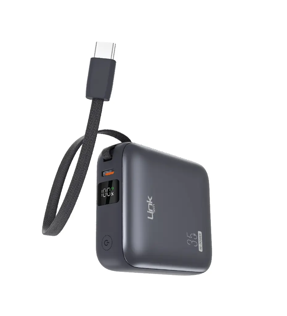 Linktech PD35 Premium Süper Hızlı Şarj 35W Turbo Destekli 10.000 mAh Powerbank