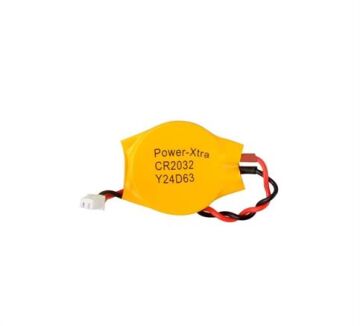 Etkileşimli Akıllı Tahta Pili CR2032 - 3V Lithium Li-Mno2 Button Pil - Kablolu-Soketli - 6Cm