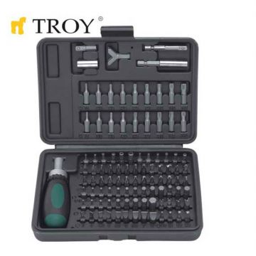 TROY 22309 Tornavida Bits Uç Seti (101 Parça)