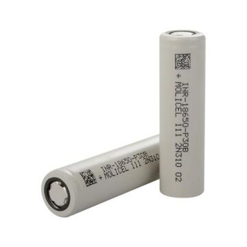 Molicel INR-18650-P30B - 3.7V 3000 Mah Li-İon Şarjlı Pil - 30A