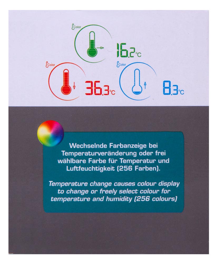 Bresser Temeo Life Weather Station with Color Display, black
