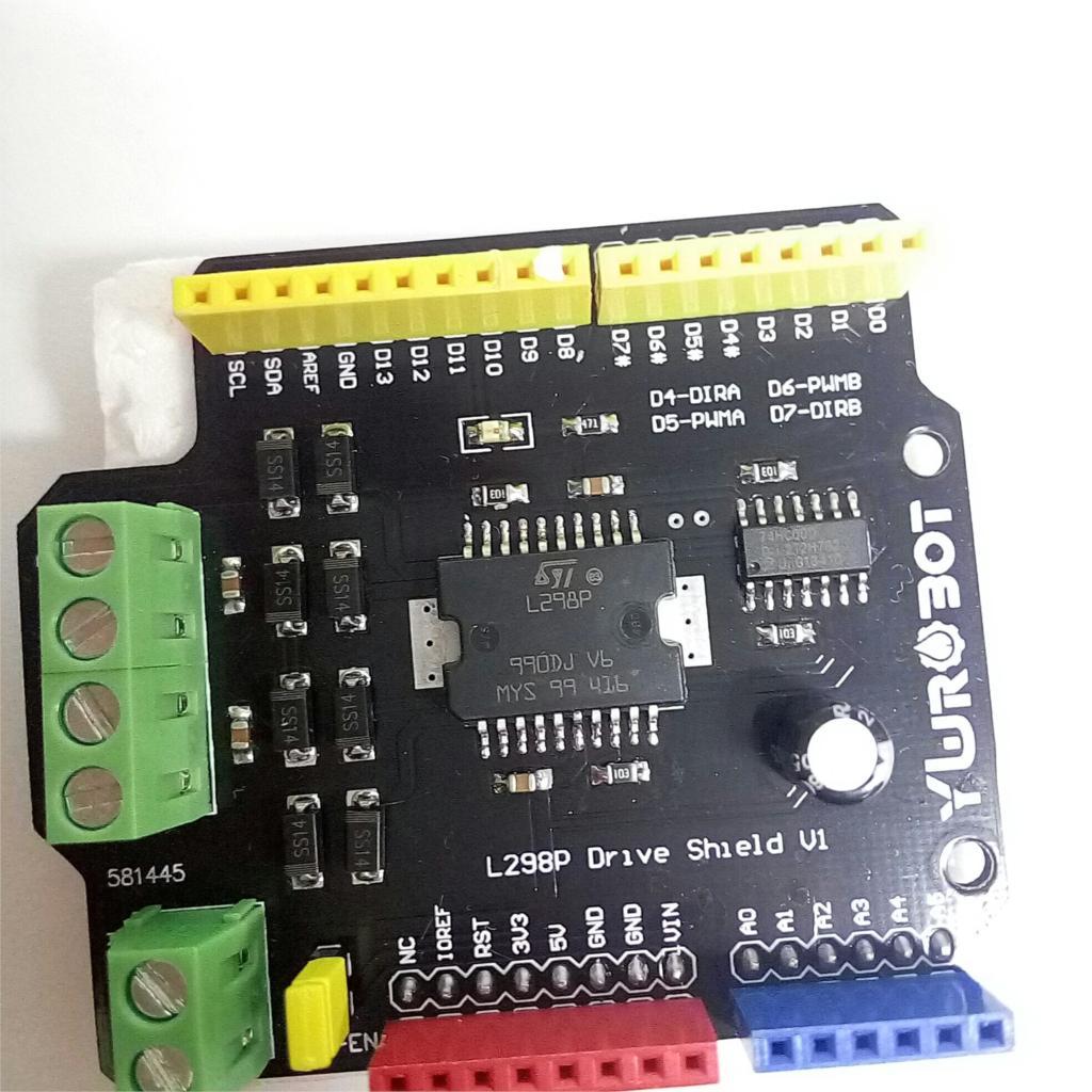 Arduino L298P Motor Shield