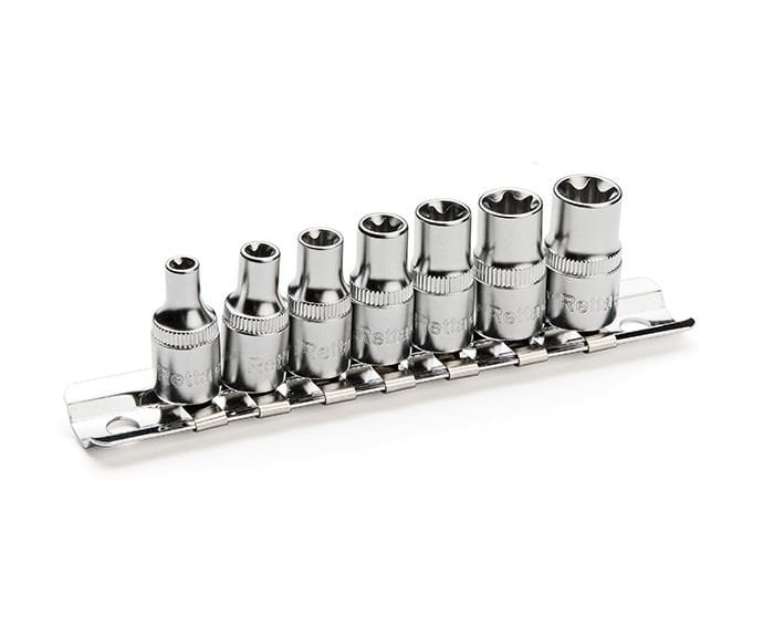 Retta 1/4'' 7 Pcs Lokma İç Torx Takımı