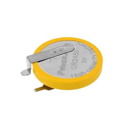 Power-Xtra CR2450DV - 3V Lithium Li-Mno2 Button Pil - 2 Pinli - Dikey