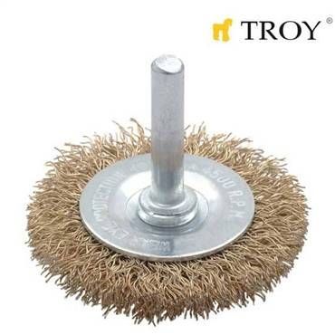TROY 27702-50 Pimli Çanak Fırça (50mm)