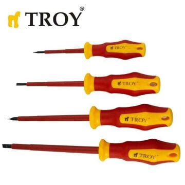 TROY 22311 İzoleli Tornavida Seti, 8 Parça