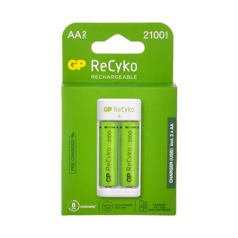 GP E211 2Xaa 2100 Mah USB Pil Şarj Cihazı