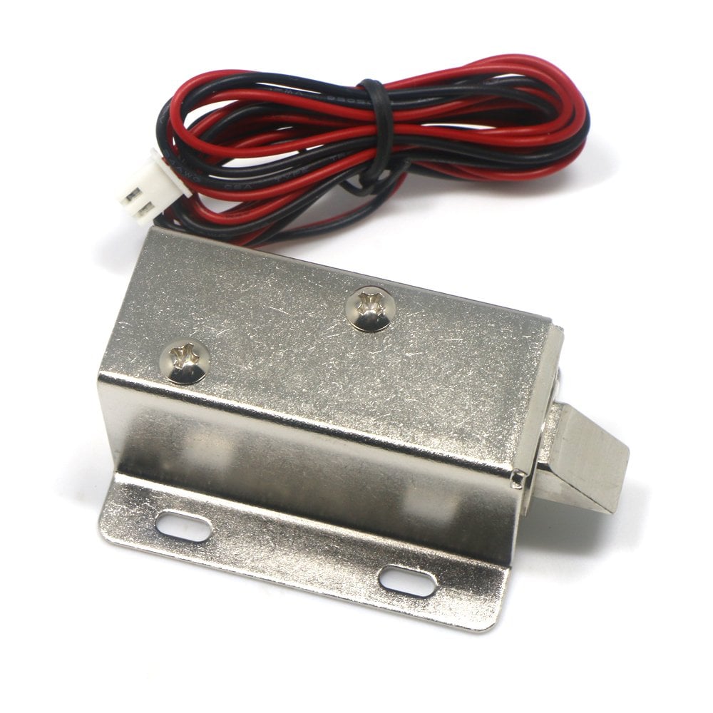 Arduino Elektronik Dolap Kapısı Kilidi İçin 12V DC Solenoit Elektromıknatıs