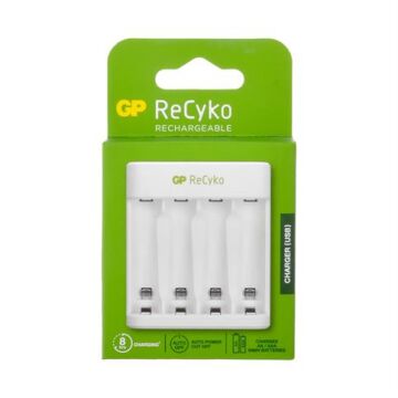 GP E411 USB Pilsiz Şarj Cihazı 4Lü Slot