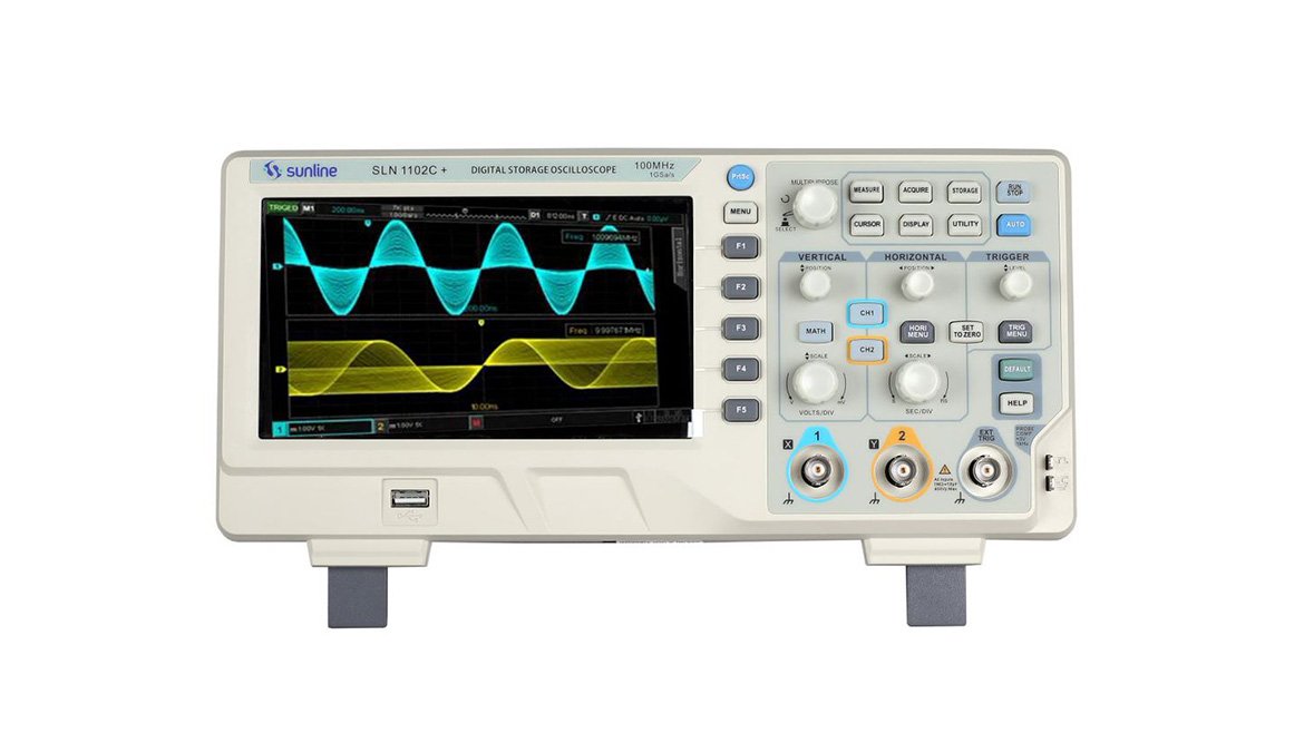 Sunline SLN-1102C+ Dijital Osiloskop